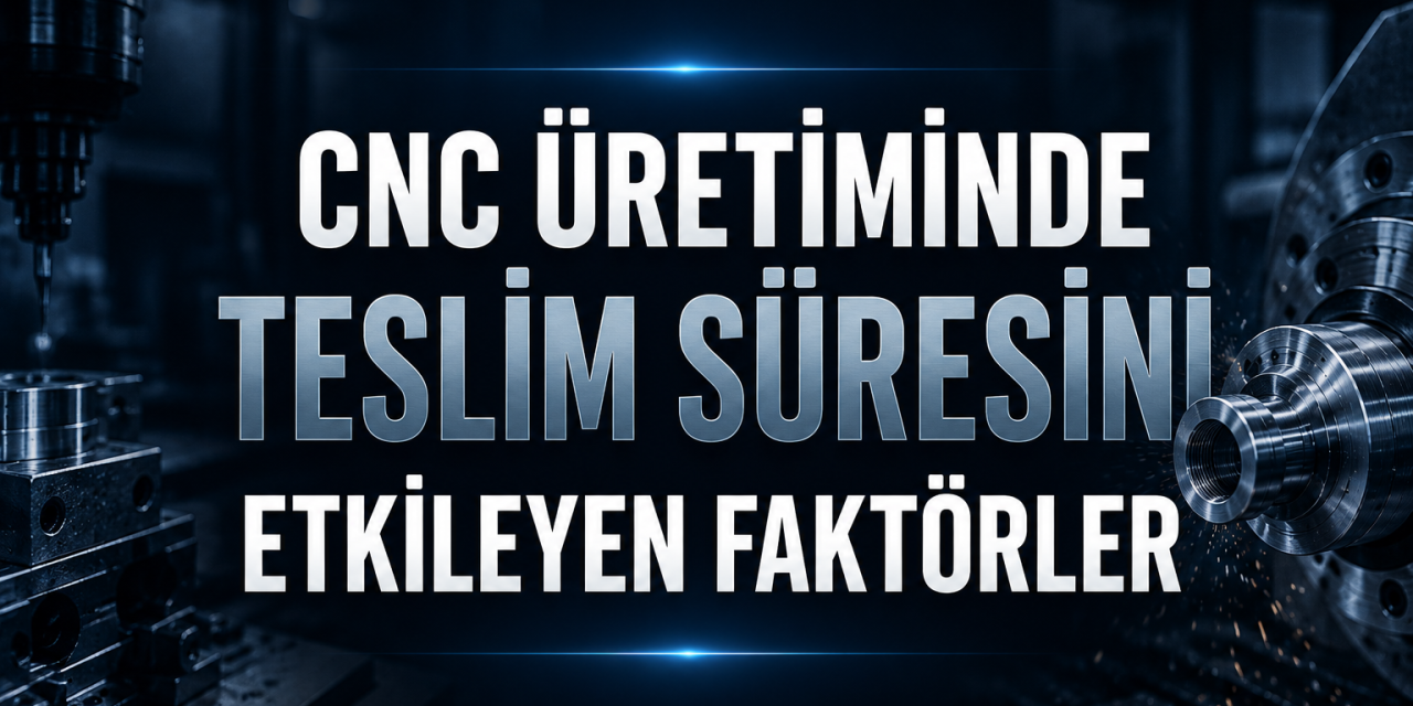 CNC Üretiminde Teslim Süresini Etkileyen Faktörler